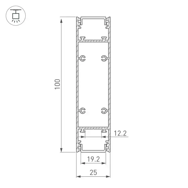 Профиль Arlight 033735 Профиль Arlight 033735