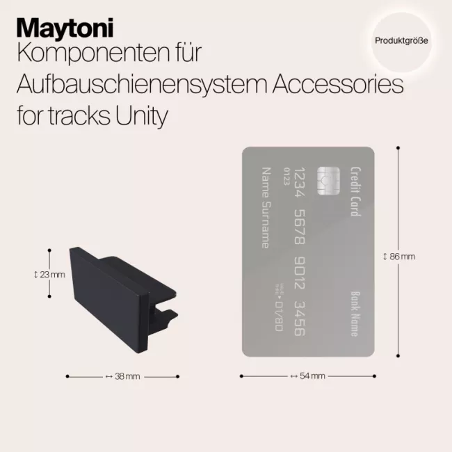 Заглушка Maytoni TRA001EC-11B