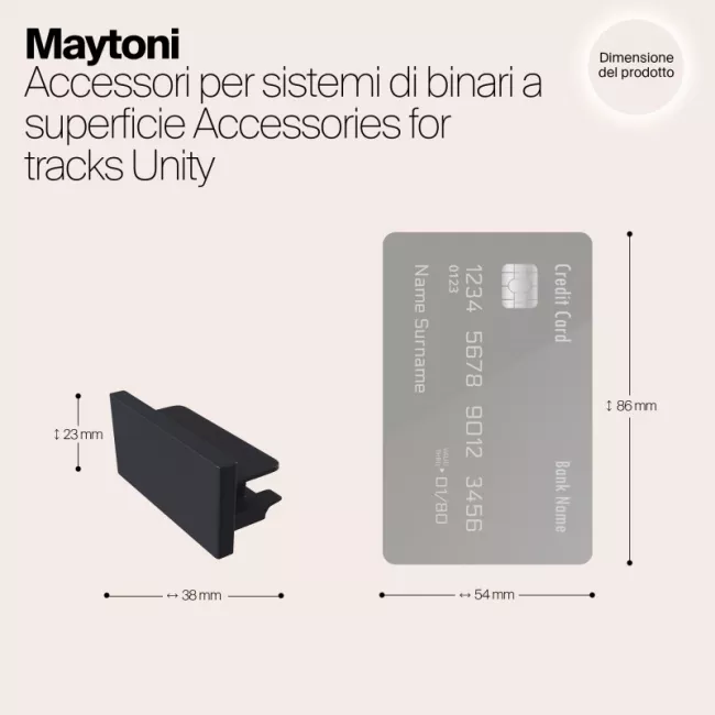 Заглушка Maytoni TRA001EC-11B