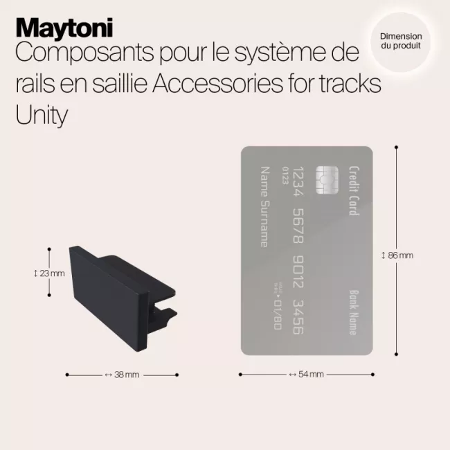 Заглушка Maytoni TRA001EC-11B