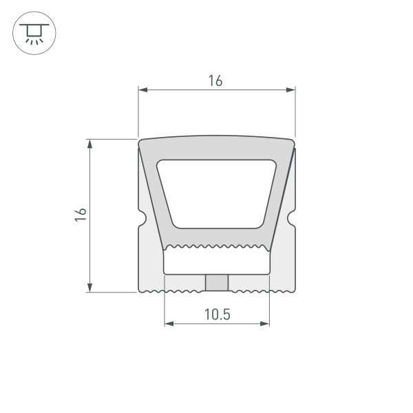 Профиль Arlight 041094 Профиль Arlight 041094