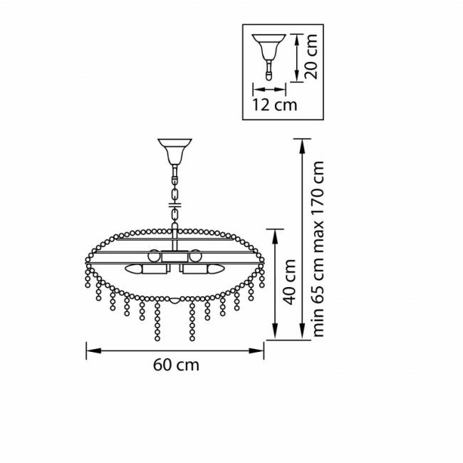Подвесная люстра Lightstar 700150 Подвесная люстра Lightstar 700150