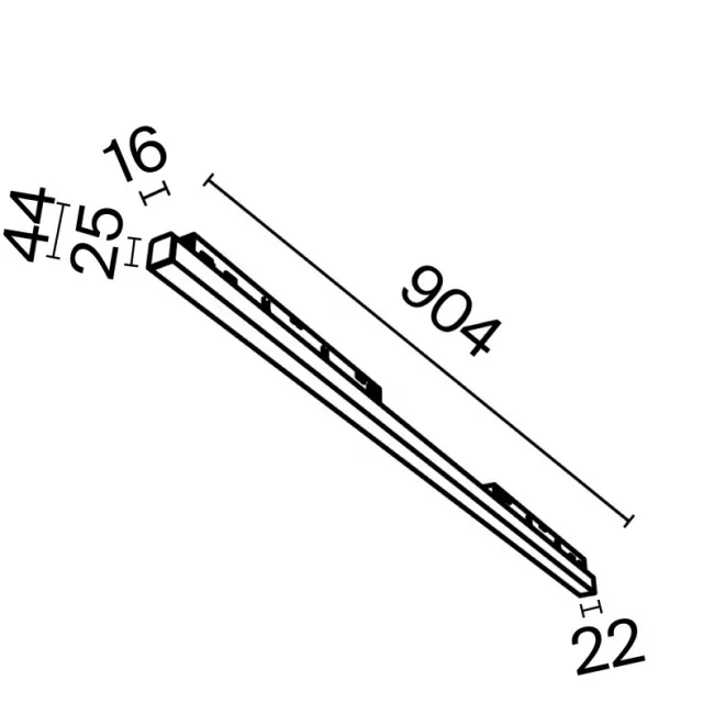 Светильник на шине Maytoni TR030-4-30WTW-DD-B