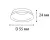 Вставка ITALLINE IT08-8050 white Вставка ITALLINE IT08-8050 white
