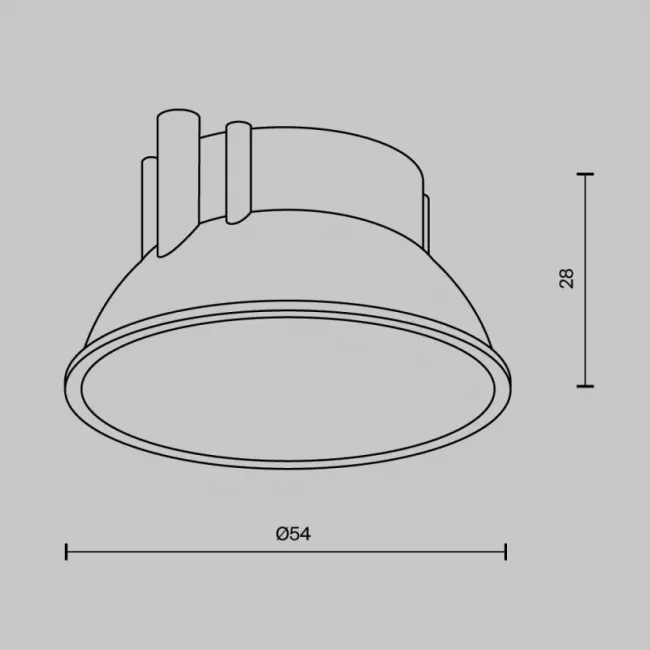 Вставка Maytoni Ring8-10W-RD-BS Вставка Maytoni Ring8-10W-RD-BS