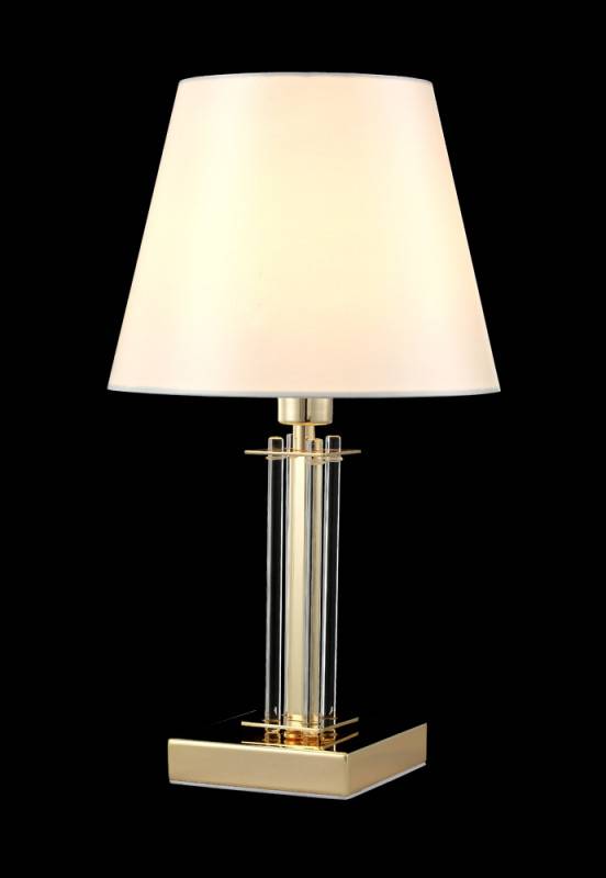 Настольная лампа Crystal Lux NICOLAS LG1 GOLD/WHITE Настольная лампа Crystal Lux NICOLAS LG1 GOLD/WHITE