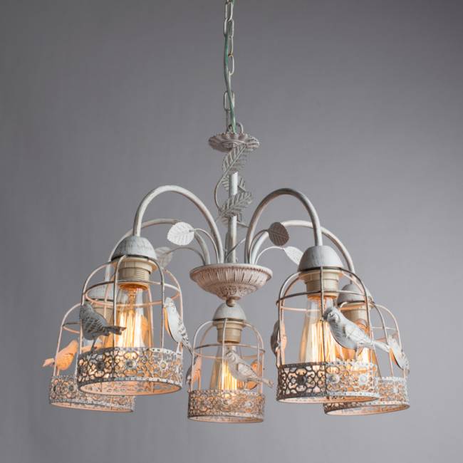 Подвесная люстра ARTE Lamp A5090LM-5WG Подвесная люстра ARTE Lamp A5090LM-5WG