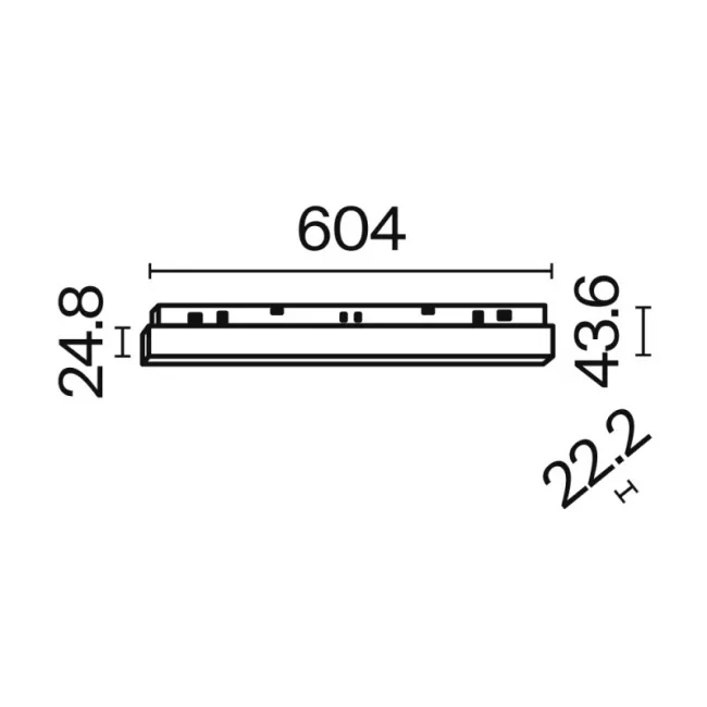 Светильник на шине Maytoni TR030-2-24W3K-B Светильник на шине Maytoni TR030-2-24W3K-B