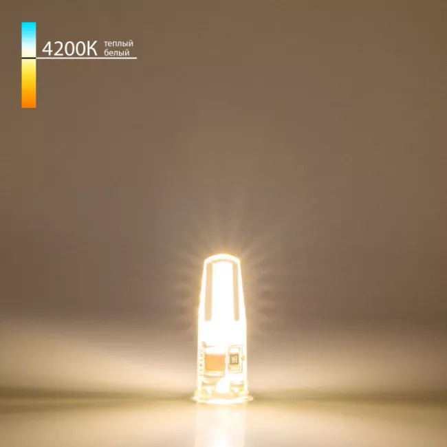 Светодиодная лампа Elektrostandard G4 LED 3W 220V 360° 4200K (BLG402) Светодиодная лампа Elektrostandard G4 LED 3W 220V 360° 4200K (BLG402)