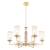 Подвесная люстра Crystal Lux GLORIA SP6 BRASS Подвесная люстра Crystal Lux GLORIA SP6 BRASS