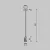 Стойка Maytoni TRA158C-BL1-BS Стойка Maytoni TRA158C-BL1-BS