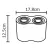 Накладной светильник ARTE Lamp A5644PL-2WH