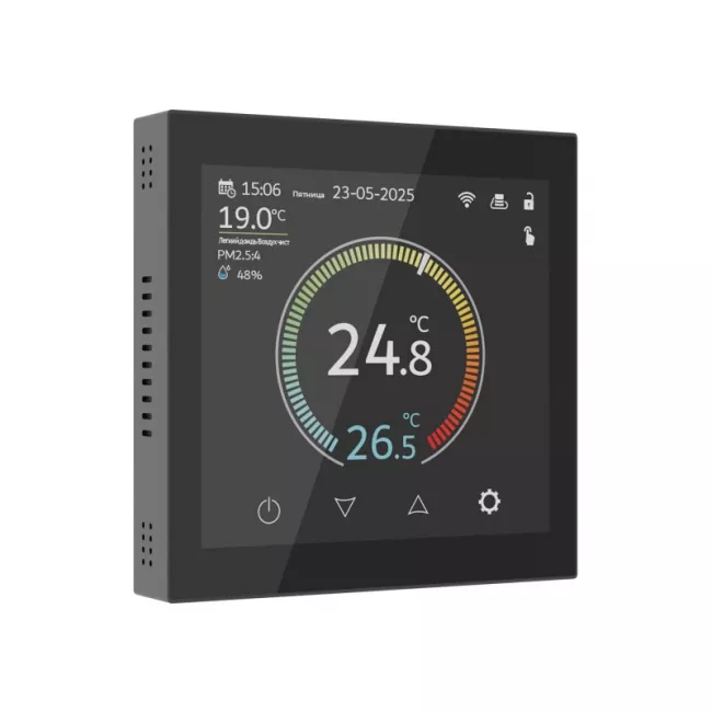 Терморегулятор Werkel W1851108 черный Терморегулятор Werkel W1851108 черный