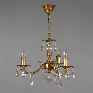 Подвесная люстра AMBIENTE by BRIZZI 2226/3 AB Tear Drop