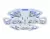 Накладная люстра Ambrella Light FA2922 Накладная люстра Ambrella Light FA2922