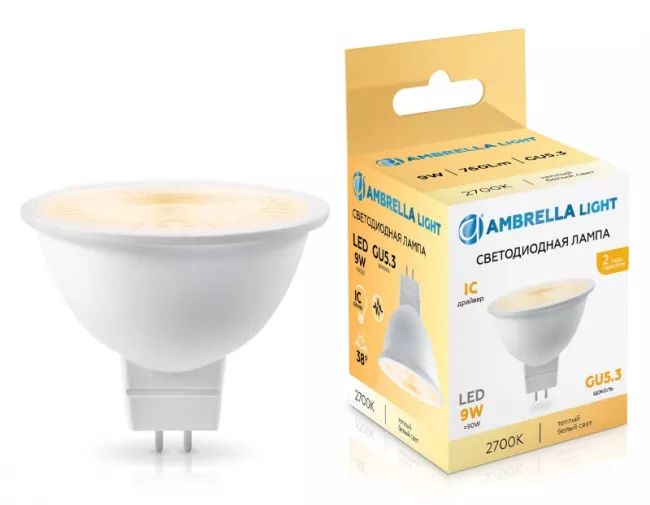 Светодиодная лампа Ambrella Light 170903