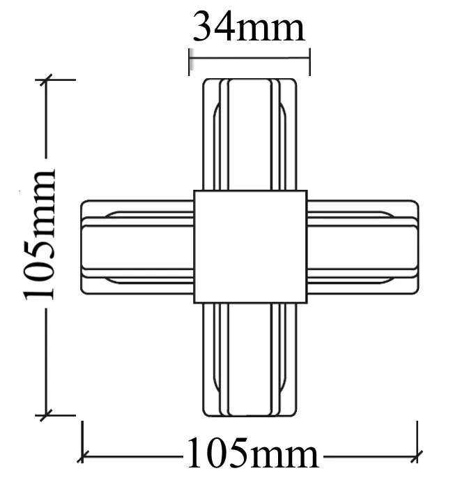 Коннектор Crystal Lux CLT 0.211 09 WH Коннектор Crystal Lux CLT 0.211 09 WH