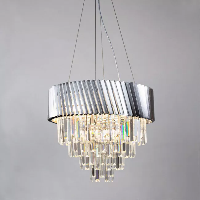 Каскадная люстра ARTE Lamp A1004SP-8SI Каскадная люстра ARTE Lamp A1004SP-8SI