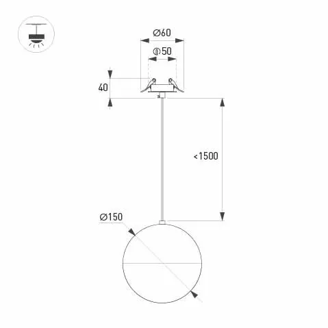 Подвесной светильник Arlight 056590 Подвесной светильник Arlight 056590