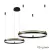 Каскадная люстра Crystal Lux FERNANDO SP123W LED BLACK/GOLD Каскадная люстра Crystal Lux FERNANDO SP123W LED BLACK/GOLD
