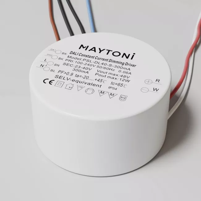 Блок питания Maytoni PSL-DL40-S-300mA Блок питания Maytoni PSL-DL40-S-300mA