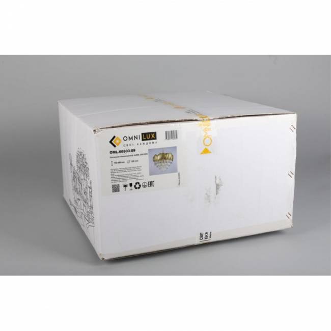 Каскадная люстра Omnilux OML-66903-09 Каскадная люстра Omnilux OML-66903-09