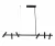 Подвесная люстра Kink Light 07613-6AS,19 Подвесная люстра Kink Light 07613-6AS,19
