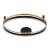 Накладной светильник Crystal Lux FERNANDO PL72W LED BLACK/GOLD Накладной светильник Crystal Lux FERNANDO PL72W LED BLACK/GOLD