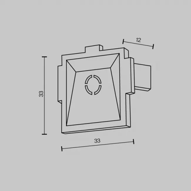 Заглушка Maytoni TRA084EC-12W Заглушка Maytoni TRA084EC-12W
