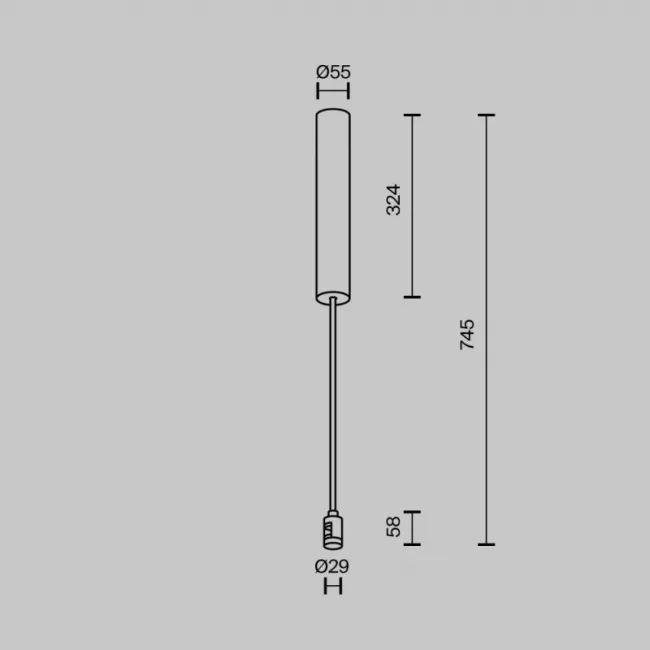 Стойка Maytoni TRA159C-BB1-BS