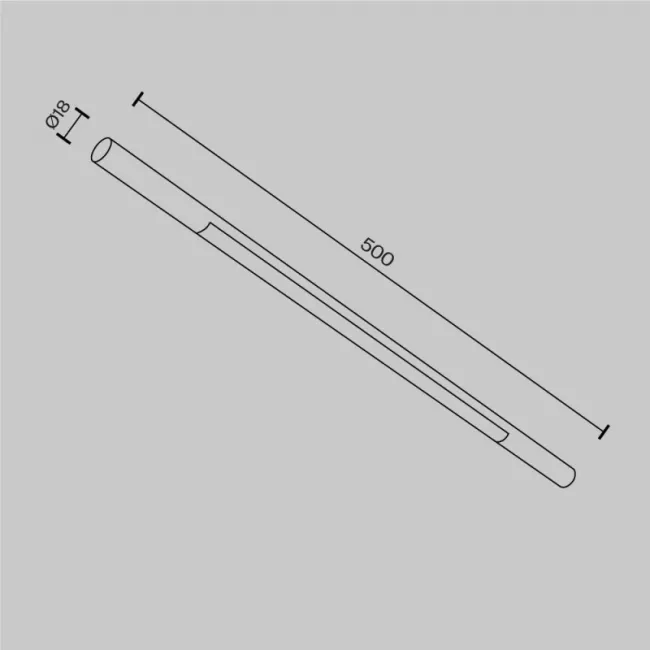 Светильник на шине Maytoni C100CL-L500-12W3-6K-B Светильник на шине Maytoni C100CL-L500-12W3-6K-B