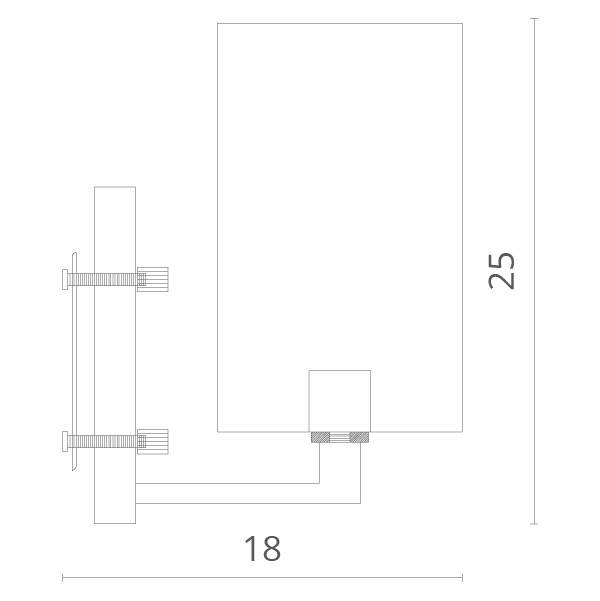 Бра Divinare 5933/01 AP-1