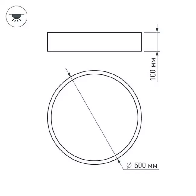 Накладной светильник Arlight 022999(3) Накладной светильник Arlight 022999(3)