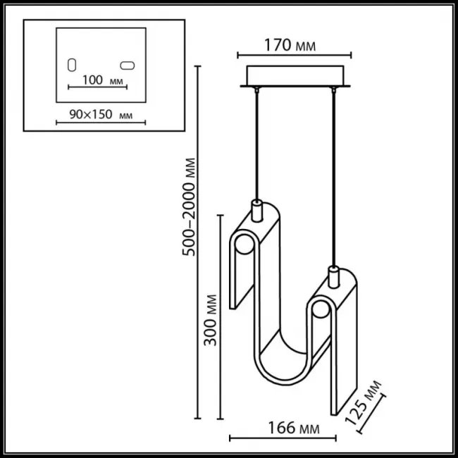Подвесной светильник Odeon Light 5106/11L Подвесной светильник Odeon Light 5106/11L