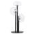 Настольная лампа Crystal Lux BOSQUE LG3 BLACK/TRANSPARENT Настольная лампа Crystal Lux BOSQUE LG3 BLACK/TRANSPARENT