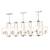 Подвесная люстра Crystal Lux NICOLAS SP12 L1600 GOLD/WHITE Подвесная люстра Crystal Lux NICOLAS SP12 L1600 GOLD/WHITE