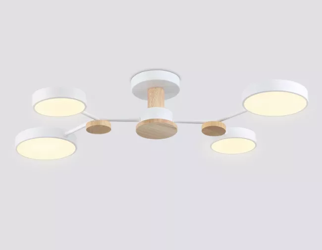 Люстра на штанге Ambrella Light FL4858 Люстра на штанге Ambrella Light FL4858