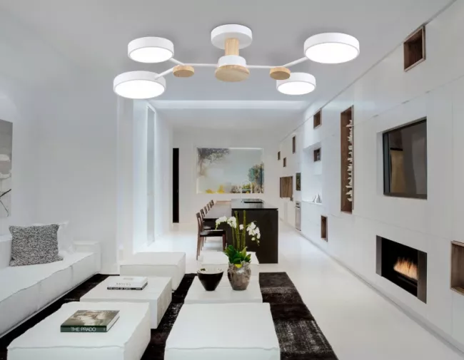 Люстра на штанге Ambrella Light FL4858 Люстра на штанге Ambrella Light FL4858