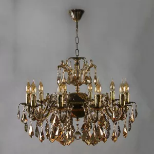 Подвесная люстра AMBIENTE by BRIZZI 2118/10 PB Honey Leaf