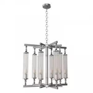 Подвесная люстра Crystal Lux TOMAS SP8 D650 CHROME Подвесная люстра Crystal Lux TOMAS SP8 D650 CHROME