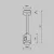 Стойка Maytoni TRA156C-IPCL1-PT Стойка Maytoni TRA156C-IPCL1-PT