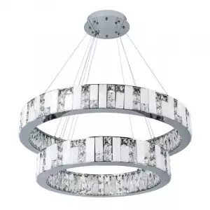 Каскадная люстра Modelux ML.6985.800.600P CR