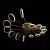 Накладная люстра LOFT IT 10164L Gold Накладная люстра LOFT IT 10164L Gold