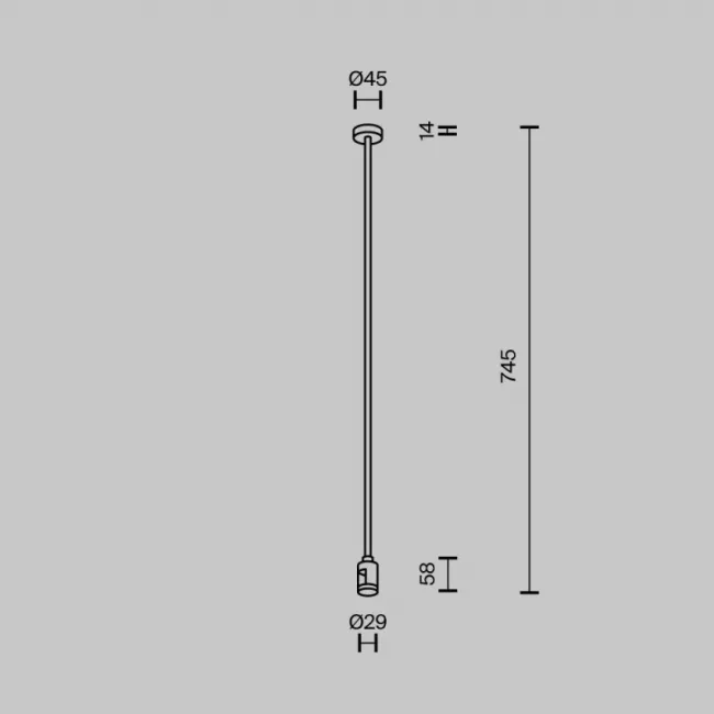 Стойка Maytoni TRA159C-S1-PT Стойка Maytoni TRA159C-S1-PT