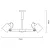 Люстра на штанге ARTE Lamp A7141PL-5WH Люстра на штанге ARTE Lamp A7141PL-5WH