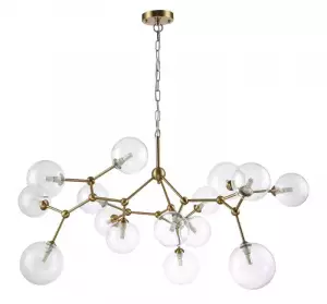 Подвесная люстра Crystal Lux MAXIMO SP15 BRONZE