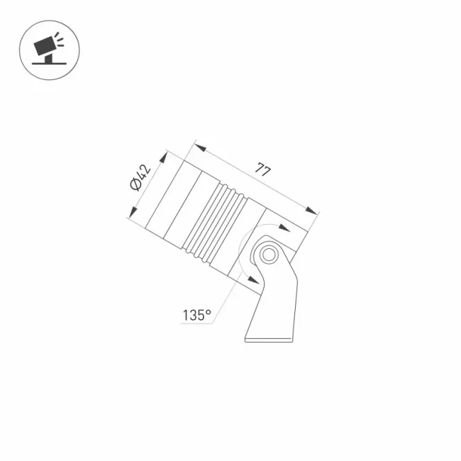 Прожектор Arlight 053626