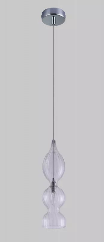 Подвесной светильник Crystal Lux IRIS SP1 B TRANSPARENT Подвесной светильник Crystal Lux IRIS SP1 B TRANSPARENT