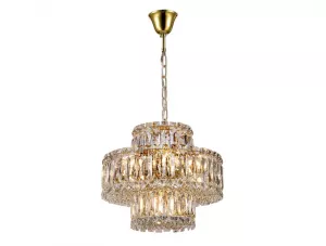 Подвесная люстра Newport 8458+3/C gold