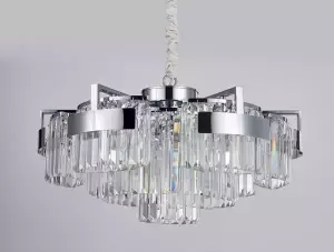 Подвесная люстра Newport 4356+3/C chrome Подвесная люстра Newport 4356+3/C chrome
